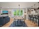 Elegant dining area with modern furnishings and natural light at 1202 S Bloodworth St, Raleigh, NC 27601