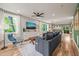 Bright living room with hardwood floors and open floor plan at 1202 S Bloodworth St, Raleigh, NC 27601
