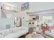 Open-concept living space with view of staircase, kitchen, and dining area providing great flow for entertaining at 1311 Antler Point Dr, Durham, NC 27713