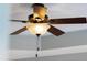 Close-up of the ceiling fan and lighting fixture at 1322 Regulator St, Raleigh, NC 27603