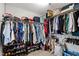Spacious walk-in closet with ample hanging and storage space for organizing your wardrobe and accessories at 1322 Regulator St, Raleigh, NC 27603