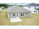 Brand new construction home with sodded backyard and back patio at 16 Decatur Dr, Fuquay Varina, NC 27526
