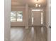 Open entryway with stylish floors, large window, and a bright front door at 16 Decatur Dr, Fuquay Varina, NC 27526