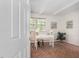 Bright office/bedroom with brick floors, and plenty of light at 203 Wood Cir, Chapel Hill, NC 27514