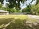 Spacious, flat back yard features a wood fence for added privacy at 2101 S Roxboro St, Durham, NC 27707