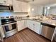 Well-equipped kitchen with stainless steel appliances and granite countertops at 2101 S Roxboro St, Durham, NC 27707