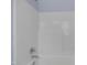 Bright white shower features sleek fixtures and easy-to-clean surfaces at 2157 Dunn Rd, Raleigh, NC 27614