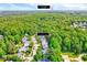 Aerial view of the property at 217 Carolina Town Ln located 2.8 miles from Holly Springs at 217 Carolina Town Ln, Holly Springs, NC 27540