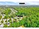 This aerial view highlights the property at 217 Carolina Town Ln. near the Holly Springs Towne Center at 217 Carolina Town Ln, Holly Springs, NC 27540