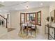 Sun-filled breakfast nook with a bay window providing views of the beautiful greenery outside at 224 Heidinger Dr, Cary, NC 27511