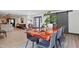 Dining room with seating for six features a wood table and decor at 226 Smith Dr, Durham, NC 27712
