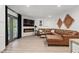 Cozy living room featuring a fireplace and comfortable seating at 226 Smith Dr, Durham, NC 27712