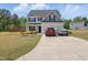 Charming two-story home with manicured lawn, attached garage, and driveway at 227 Sumter Ct, Burlington, NC 27217