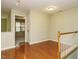 Cozy living room with hardwood floors and abundant natural light at 23 Great View Ct, Clayton, NC 27527