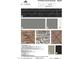 Exterior color palette showcases black roof shingles and neutral siding and brick options at 2393 Picual Way # 22, New Hill, NC 27562