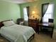 Bright bedroom with two windows and well-placed furniture at 2528 Beech Gap Ct, Raleigh, NC 27603