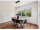 Dining room with natural light and contemporary lighting, ideal for Gathering meals and gatherings at 2728 Evanston Ave, Durham, NC 27703