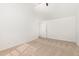 Bedroom features neutral carpet and white walls, as well as vaulted ceilings at 300 Ravenstone Dr, Cary, NC 27518