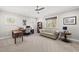 Bright and spacious office with a comfortable sitting area and lots of natural light at 3138 Curling Creek Dr, Apex, NC 27502