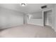 Large bonus room with carpet and access to other parts of the house at 3529 Bailey Lake Dr, Fuquay Varina, NC 27526