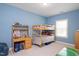 Bright bedroom with bunk beds, and a play area, perfect for  at 361 Natsam Woods Way, Wake Forest, NC 27587