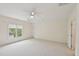 Large bedroom with lots of light, and a ceiling fan at 403 Brookgreen Dr, Chapel Hill, NC 27516