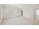 Bright and airy main bedroom with walkout access and an en suite bathroom at 403 Brookgreen Dr, Chapel Hill, NC 27516