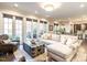 Comfortable living room with natural light, a neutral color palette, and stylish furnishings with hardwood floors at 464 Rosemont Dr, Durham, NC 27713