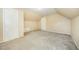 Bedroom featuring neutral carpet and two closets at 510 May St, Gibsonville, NC 27249