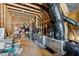 Unfinished attic with mechanical systems and wood framing at 5172 Copain Cove, Fuquay Varina, NC 27526
