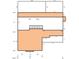 Unfinished attic floorplan showing HVAC and H2O at 5172 Copain Cove, Fuquay Varina, NC 27526