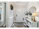 Stylish foyer with elegant decor and plenty of natural light at 5172 Copain Cove, Fuquay Varina, NC 27526