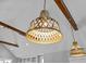 Close-up of decorative light fixtures and exposed beam at 6185 Nc-50, Benson, NC 27504