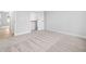 Carpeted bedroom with closet at 648 Shawnee Dr, Louisburg, NC 27549
