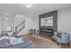 Open-concept living and dining area create an ideal space for modern living and entertainment at 76 Arlie Ln, Lillington, NC 27546
