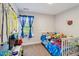 This bedroom features a playful theme and colorful decor at 805 Winter Meadow Dr, Wake Forest, NC 27587