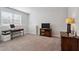 This bonus room is perfect for an office and features lots of storage and natural light at 805 Winter Meadow Dr, Wake Forest, NC 27587