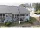 View of a townhome featuring patios and balconies for outdoor relaxation and enjoyment at 8426 Garnet Rose Ln, Raleigh, NC 27615