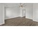 Spacious bedroom features hardwood floors and light, neutral walls at 1272 Brown Velvet Ln, Apex, NC 27523