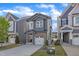 Charming two-story home with a well-manicured lawn and welcoming curb appeal at 1272 Brown Velvet Ln, Apex, NC 27523