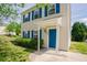 Charming two-story home with a lush green lawn and a cozy front porch at 2032 Lime St, Durham, NC 27704