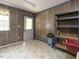 Unfinished basement laundry area with sink, shelving and lots of space at 204 Wiley Oaks Dr, Wendell, NC 27591