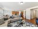 Bright and airy living room featuring hardwood floors, neutral decor, and an open floor plan at 205 Begen St, Morrisville, NC 27560