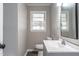 A close up of the bathroom with a sink and a toilet at 2500 Courtland Dr, Sanford, NC 27330