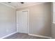 A bedroom featuring a closet and neutral paint at 2500 Courtland Dr, Sanford, NC 27330
