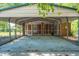 Spacious covered carport providing ample parking with convenient access to dual entrances and a secure, fenced perimeter at 2500 Courtland Dr, Sanford, NC 27330