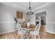 Inviting dining area with modern decor and ample natural light at 281 Highland Forest Dr, Sanford, NC 27332