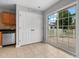 Practical mud room featuring ample storage and access to the deck at 281 Highland Forest Dr, Sanford, NC 27332