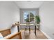 Home office with light walls, desk, natural light, and hardwood floors at 281 Highland Forest Dr, Sanford, NC 27332