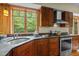 Beautiful kitchen featuring modern appliances and wooden cabinets with great natural light at 2917 Ericka Dr, Hillsborough, NC 27278